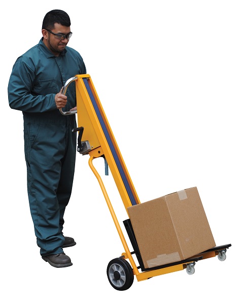 Mini Lightweight Portable Fork Lift Truck Stackers